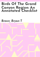 Birds_of_the_Grand_Canyon_Region__An_Annotated_Checklist